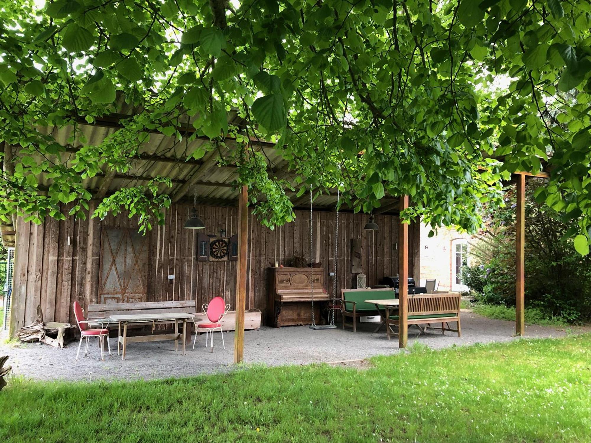 Romantische Ferienwohnung Unter Den Linden Buchholz  Exterior foto